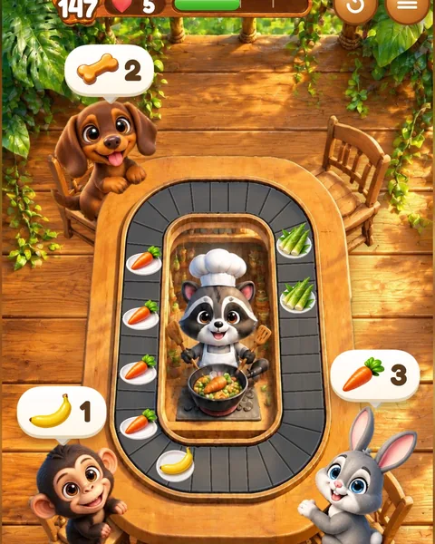 The table at the Jungle Treehouse